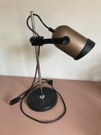 Retro vintage bureaulamp, Ophalen, Gebruikt, Metaal, Minder dan 50 cm