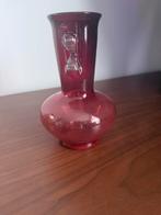 Vintage rode vaas "Vlinder" Jerzy Słuczan-Orkusz, Ophalen of Verzenden