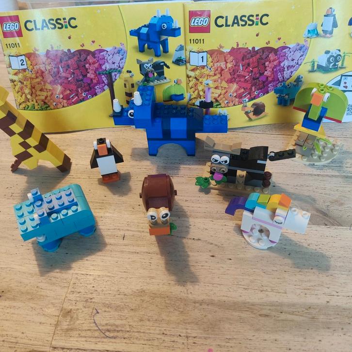 LEGO Classic 11011 - 1500 Stenen - Compleet!, Kinderen en Baby's, Speelgoed | Duplo en Lego, Zo goed als nieuw, Lego, Losse stenen