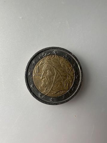2 Euro Italië Dante Alighieri 2002 beschikbaar voor biedingen