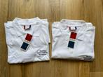 Polo shirt wit mt. L. Hotelschool Maastricht. 2 stuks., Ophalen of Verzenden, Zo goed als nieuw, Wit