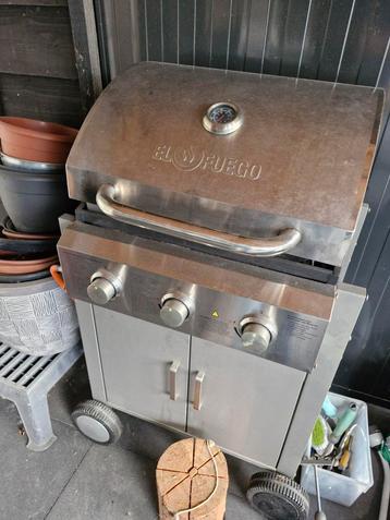 Gas bbq barbecue 3 pitten  beschikbaar voor biedingen