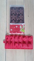 Siliconen chocolade vormpjes kerst, Diversen, Kerst, Ophalen of Verzenden, Zo goed als nieuw