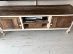 Riviera Maison Driftwood Tv Kast - Landelijke Stijl, Ophalen, Gebruikt, 150 tot 200 cm, Minder dan 100 cm