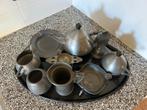 Antiek Tinnen Servies Set, Antiek en Kunst, Ophalen of Verzenden