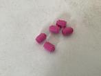 Lego steen 1x1 rond donker roze, Ophalen of Verzenden, Gebruikt, Losse stenen, Lego