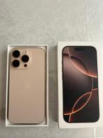 Apple Iphone 16 PRO 128GB Titanium Desert NIEUW!, Ophalen, Zo goed als nieuw, Goud, 128 GB