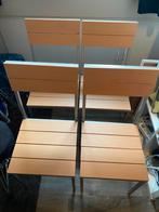 Vier stoelen speelkamer, Ophalen, Gebruikt, Overige kleuren, Rechttoe rechtaan