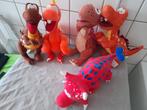 Dino knuffels zacht 6 stuks, Ophalen of Verzenden, Zo goed als nieuw, Overige typen