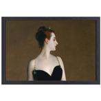 Madame X - John Singer Sargent canvas + baklijst 70x50cm, Verzenden