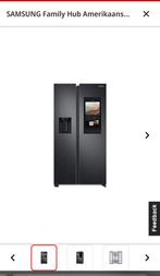 SAMSUNG Family Hub Amerikaanse koelkast RS6HA8891B1/EF, 60 cm of meer, 200 liter of meer, Zo goed als nieuw, 160 cm of meer