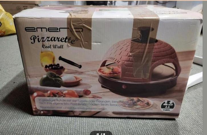 Emerio Pizzarette Cool Wall - Slechts 1x gebruikt!, Witgoed en Apparatuur, Overige Witgoed en Apparatuur, Zo goed als nieuw, Ophalen