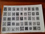 Verzameling zwartdrukken, Postzegels en Munten, Postzegels | Volle albums en Verzamelingen, Ophalen of Verzenden, Buitenland