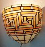 Wand lamp Tiffany, bieden van af €42,50, Huis en Inrichting, Lampen | Wandlampen, Gebruikt, Ophalen of Verzenden