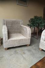 Midcentury design woven rope armchair touw stoel  fauteuil, Gebruikt, 75 tot 100 cm, Ophalen of Verzenden, 75 tot 100 cm