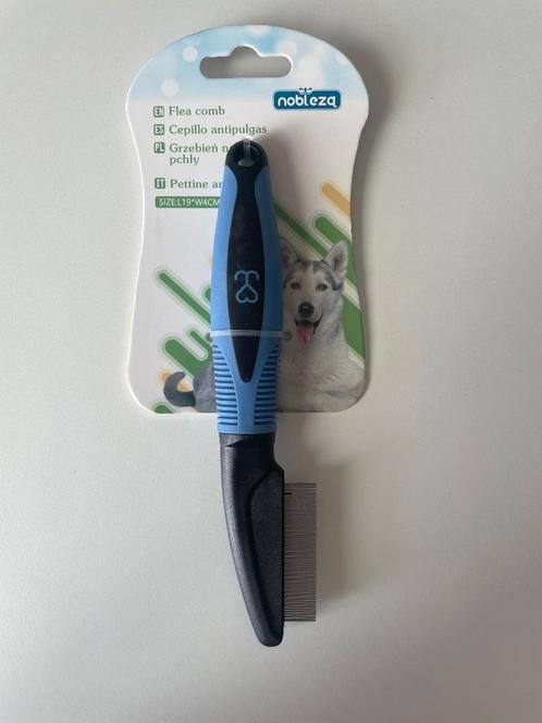 Nobleza vlooienkam met handvat -nieuw, Dieren en Toebehoren, Overige Dieren-accessoires, Nieuw, Ophalen of Verzenden