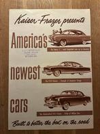 1951 Kaiser-Frazer brochure, Verzenden, Zo goed als nieuw, Overige merken