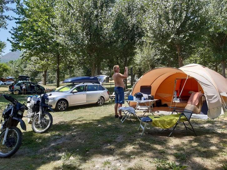 Karsten opblaastent 3x3, Caravans en Kamperen, Tenten, Zo goed als nieuw, Ophalen