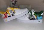 Custom anime & cartoon sneakers – Handgemaakt op maat, Ophalen of Verzenden, Zo goed als nieuw, Wit