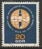 DDR 1966 1213 Journalistencongres, Gest, Ophalen of Verzenden, DDR, Gestempeld