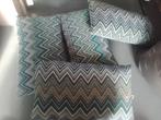 Zig zag kussens, Ophalen of Verzenden, Zo goed als nieuw, Vierkant