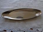 32 cm lange ovale verzilverde schaal 10 cm breed gero, Antiek en Kunst, Ophalen of Verzenden