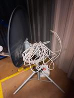Schotelantenne + ontvanger, Audio, Tv en Foto, Schotelantennes, Ophalen, Zo goed als nieuw