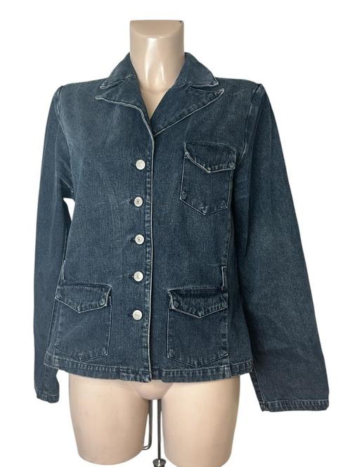 Josephine & Co spijkervest L, Kleding | Dames, Jasjes, Kostuums en Pakken, Zo goed als nieuw, Maat 42/44 (L), Grijs, Ophalen of Verzenden