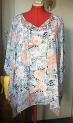 Tweedelig peach multi kleur kaftan met hemd ca.46/48, Overige kleuren, Maat 46/48 (XL) of groter, Ophalen of Verzenden, Zo goed als nieuw