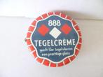 Blik Tegelcréme Chemische Fabriek Wilp bij Deventer 888., Ophalen of Verzenden, Zo goed als nieuw
