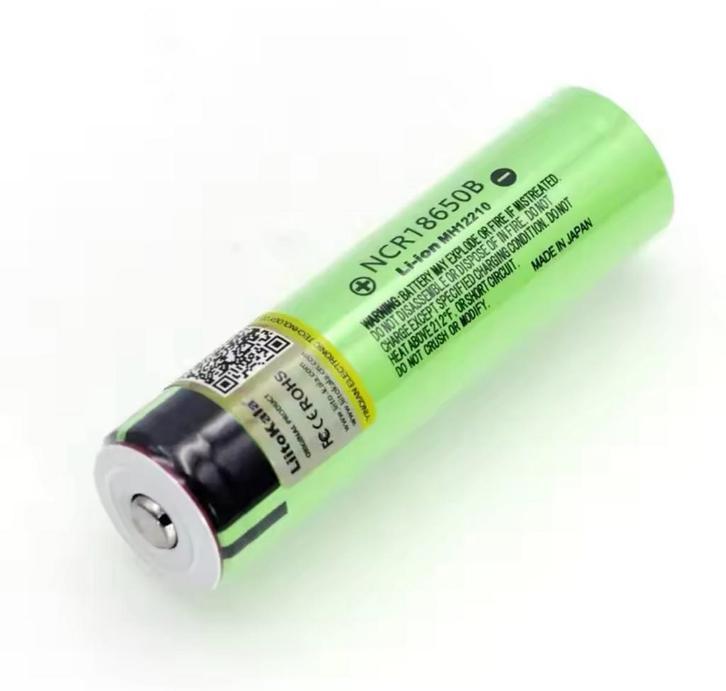 18650 oplaadbare batterijen • 3400 mAh •meerdere op voorraad, Audio, Tv en Foto, Accu's en Batterijen, Zo goed als nieuw, Ophalen of Verzenden