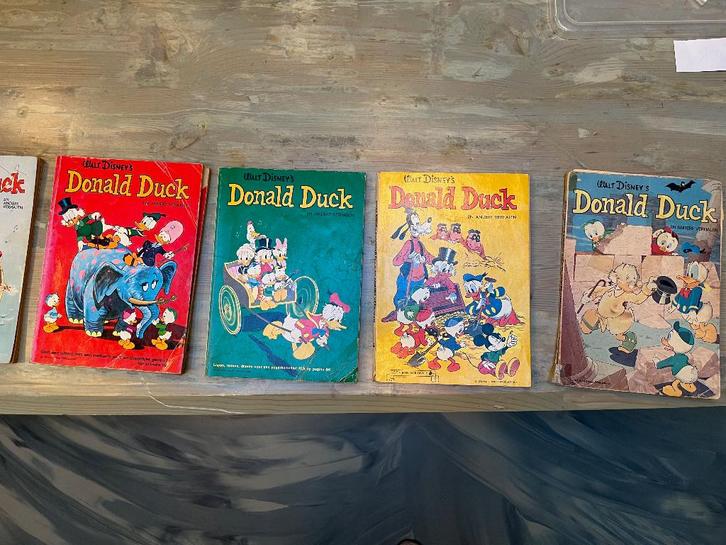 Stapel Oude Donald Duck serie, Boeken, Stripboeken, Gelezen, Meerdere stripboeken, Ophalen