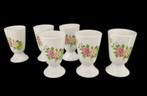 2160 Brocante franse mokken bekers koffiebekers melkbekers 6, Verzenden, Gebruikt, Overige stijlen, Kop(pen) en/of Schotel(s)