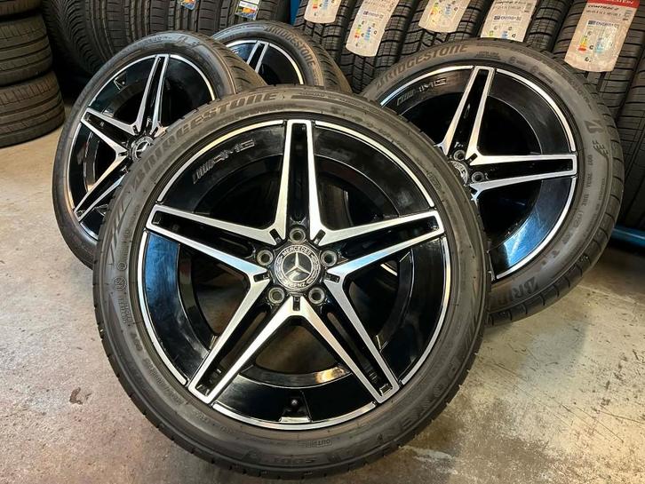 ORIGINELE MERCEDES AMG VELGEN 18 INCH BREEDSET 5X112, Auto-onderdelen, Banden en Velgen, Banden en Velgen, Zomerbanden, 18 inch