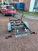 Goede geveerde boottrailer, boten  max van +/- 150x400, Gebruikt, Ophalen of Verzenden, Met rollen, Minder dan 1500 kg