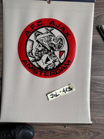 Vintage Ajax autogordijnen, 1980, oude logo TDK afca fside beschikbaar voor biedingen