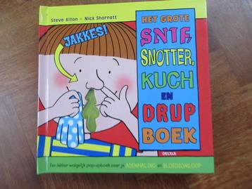 Het grote snif, snotter, kuch en drup boek (pop-up boek) beschikbaar voor biedingen