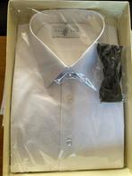 Nieuw verpaskt Double Two dress shirt maat 43 met vlinderdas, Ophalen of Verzenden, Zo goed als nieuw, Accessoires