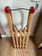 Houten slee - Gebruikt, goede staat, Kinderen en Baby's, Speelgoed | Buiten | Sleeën, Ophalen, Gebruikt, Hout