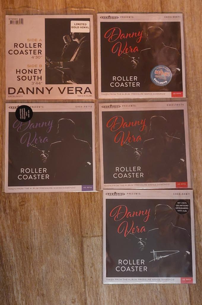 Danny Vera  ``Rollercoaster``, Cd's en Dvd's, Vinyl Singles, Nieuw in verpakking, Single, Pop, 7 inch, Verzenden