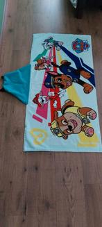 Paw patrol poncho/handdoek/strandlaken 60x120, Ophalen, Zo goed als nieuw, Jongen of Meisje, Badponcho