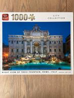 King Puzzel Trevi Fontein 1000 stukjes, Ophalen of Verzenden, 500 t/m 1500 stukjes, Zo goed als nieuw, Legpuzzel