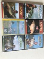 Vissen op karper dvd 5 stuks, Cd's en Dvd's, Alle leeftijden, Ophalen of Verzenden, Zo goed als nieuw
