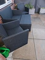 Mooie Wicker Tuinset - 3 Zitplaatsen, Ophalen, Bijzettafel, 3 zitplaatsen, Zo goed als nieuw