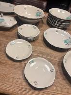 Winterling Bavaria Blauwe Roos Servies - 36-delig, Ophalen, Gebruikt, Overige stijlen, Porselein