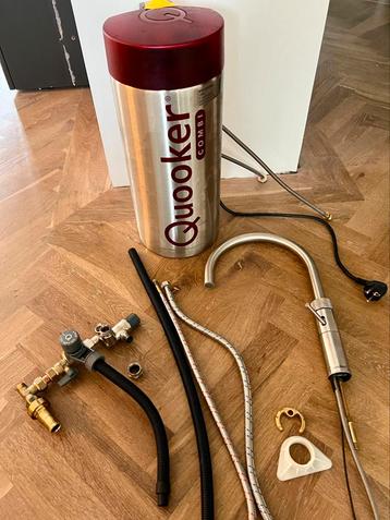 ZGAN QUOOKER combi 7L met fusion round kraan RVS beschikbaar voor biedingen