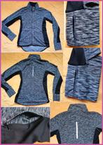 H&M grijs gemeléérd sportvest maat S zgan, Maat 38/40 (M), H&M, Overige typen, Ophalen of Verzenden