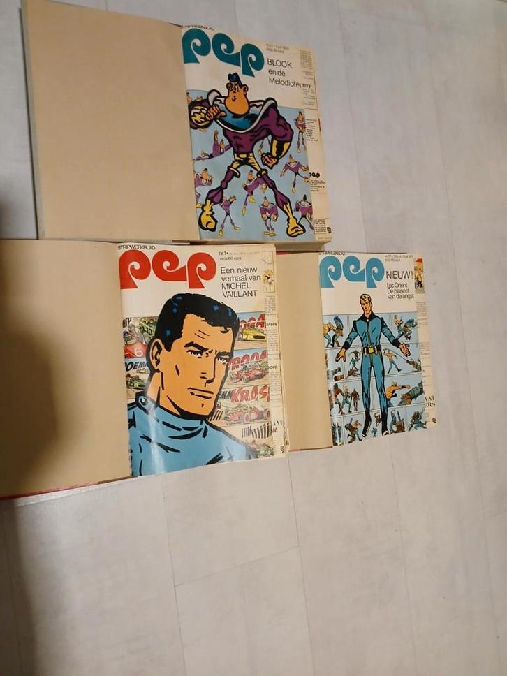 PEP stripweekblad , 3 ingebonden delen 1970 / 1971, Boeken, Strips | Comics, Zo goed als nieuw, Meerdere comics, Europa, Ophalen of Verzenden