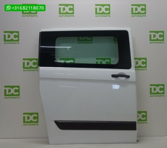 Ford Transit Custom Schuifdeur rechts wit met ruit, Auto-onderdelen, Carrosserie en Plaatwerk, Deur, Ford, Rechts, Gebruikt, Ophalen of Verzenden