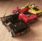Trio van Lamborghini Countach Diablo Murcielago 1:18, Hobby en Vrije tijd, Modelauto's | 1:18, Ophalen of Verzenden, Zo goed als nieuw